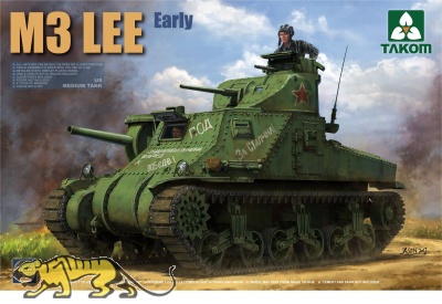 M3 Lee - US Medium Tank - Frühe Version - 1:35
