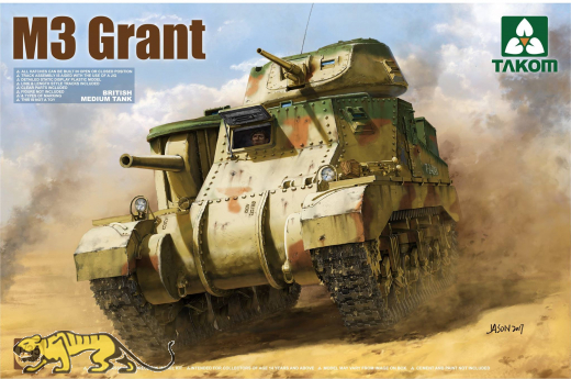 M3 Grant - British Medium Tank - 1:35