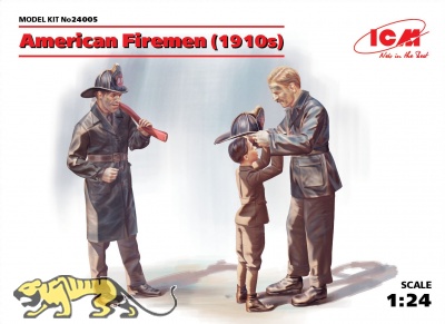 Amerikanische Feuerwehrmänner - 1910 - 1:24