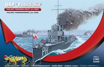 ORP Podhalanin - Polnisches Torpedoboot (ex A-80) - 1:350