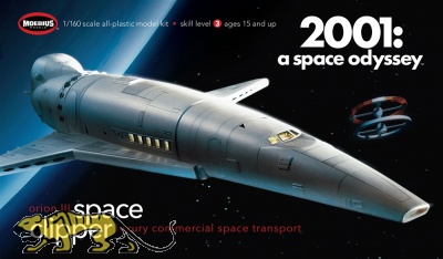 Orion III Space Clipper - 2001: a space odyssey / 2001: Odyssee im Weltraum - 1:160