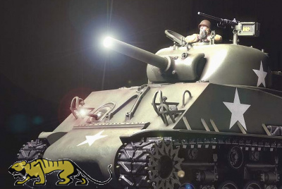 Tamiya 1:16 M4A3E8 Sherman 105mm Howitzer - RC Full Option Kit