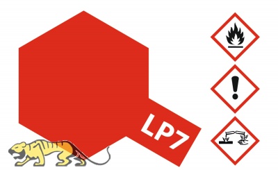 Tamiya LP-7 Pure Red - Gloss - 10ml