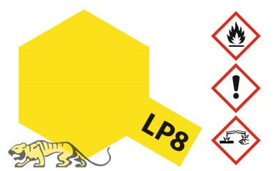 Tamiya LP-8 Pure Yellow - Gloss - 10ml