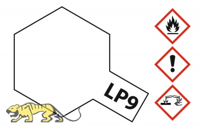 Tamiya LP-9 Klar - Glänzend - 10ml