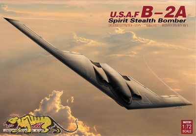 USAF B-2A Spirit - Stealth Bomber - 1/72