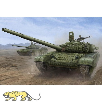 Russian T-72B1 - Main Battle Tank - with kontakt-1 reactive armor - 1:16