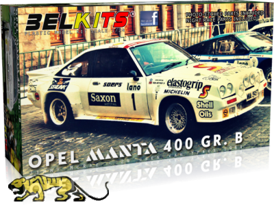 Opel Manta 400 GR. B Jimmy McRae 24 Stunden Ypres 1984 - 1:24