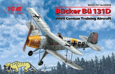 Bücker Bü 131D - Schulflugzeug - 1:32
