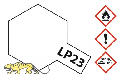 Tamiya LP-23 Flat Clear - 10ml