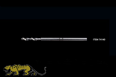 Feinbohrer mit Schaft - 1,1mm mit 1,5mm Schaft