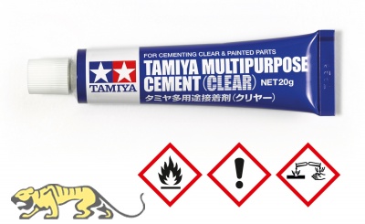 Tamiya Multi Purpose Cement - Clear / Mehrzweckklebstoff - klar - 20g