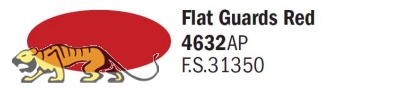 Italeri Acrylic 4632AP - Flat Guards Red - FS31350 - 20ml