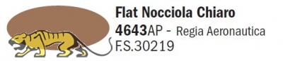 Italeri Acrylic 4643AP - Flat Nocciola Chiaro - FS30219 - 20ml
