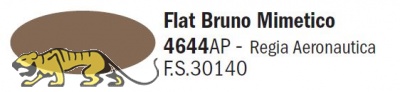 Italeri Acrylic 4644AP - Tarn Braun Matt / Flat Bruno Mimetico - FS30140 - 20ml