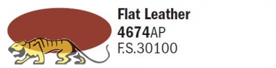Italeri Acrylic 4674AP - Leder matt / Flat Leather - FS30100 - 20ml