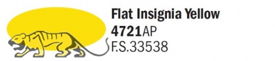 Italeri Acrylic 4721AP - Insignia Gelb matt / Flat Insignia Yellow - FS33538 - 20ml