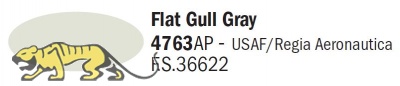 Italeri Acrylic 4763AP - Flat Gull Gray - FS36622 - 20ml