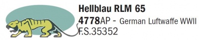 Italeri Acrylic 4778AP - Hellblau RLM 65 - FS35352 - 20ml