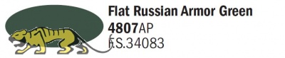Italeri Acrylic 4807AP - Russisch Panzergrün matt / Flat Russian Armor Green - FS34083 - 20ml