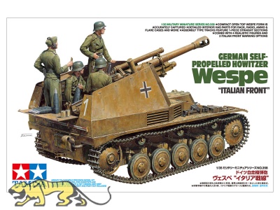 Wespe - German Self-Propelled Howitzer - Italian Front - 1/35