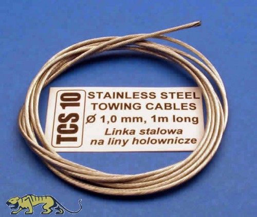 Stainless Steel Towing Cable Ø1,0mm, 1m long