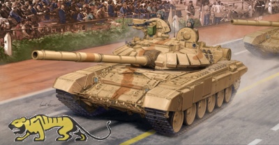 Indischer Kampfpanzer T-90S MBT - 1:35