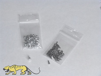Sechskantschraubenset Aluwanne für Tamiya Königstiger - 1:16