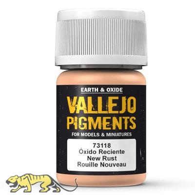 Vallejo Pigments 73118 Neuer Rost (New Rust), Pigment - 35ml