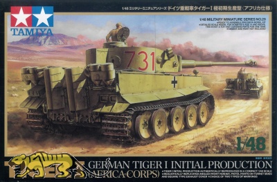 Tiger I - Initial Produktion - Afrika-Korps - 1:48
