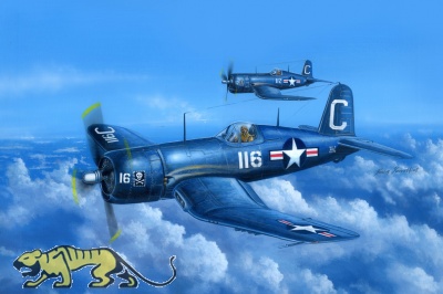 Vought F4U-4 Corsair Frühe Version - 1:48
