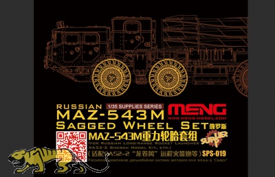 Reifen Set für russischen MAZ-534M - 1:35