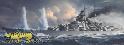 Bismarck - Kriegsmarine Battleship - 1/700