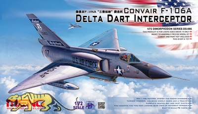 Convair F-106A - Delta Dart Interceptor - 1:72