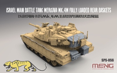 Detail-Set mit Zubehörtaschen für den Israelischen Kampfpanzer Merkava Mk.4M - 1:35