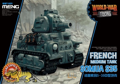 Somua S35 - World War Toons - 1:Egg