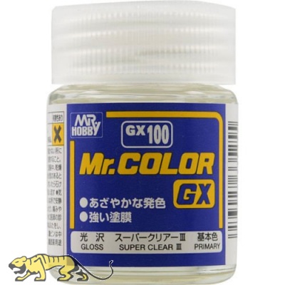 Mr. Hobby Mr. Color GX100 Super Clear III - Klarlack Glänzend - 18ml