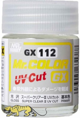 Mr. Hobby Mr. Color GX112 Super Clear III UV Cut - Klarlack Glänzend - 18ml