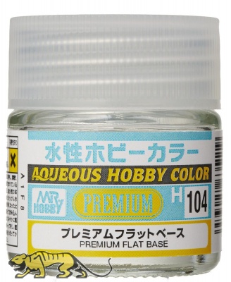 Mr. Hobby Color H104 Premium Clear Base  / Mattiermittel - Flat / Matt - 10ml