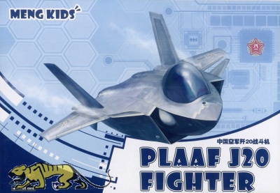PLAAF J20 Fighter - Meng Kids - Egg Plane - 1/Egg