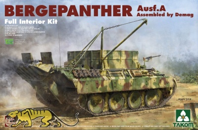 Bergepanther Ausf. A - Sd.Kfz. 179 - Demag Assembled with full interior - 1/35