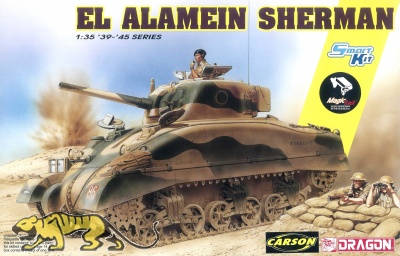 El Alamein Sherman - 1/35