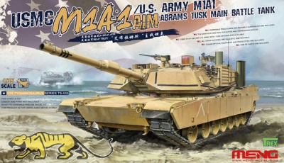 USMC M1A1 AIM / US Army M1A1 Abrams TUSK - Main Battle Tank - 1/35