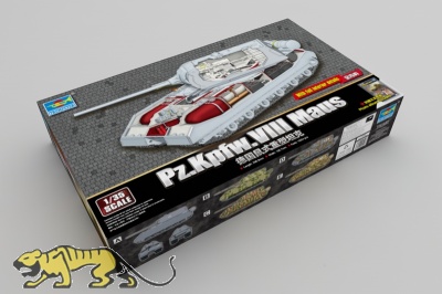 Figurine 1/35 Panzer VIII Maus – Modèle Réduit Fini Et Peint Main – Tokam