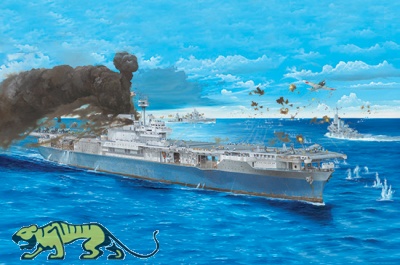 USS Yorktown C5 - Aircraft Carrier - 1/200