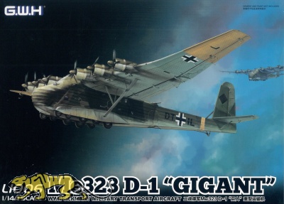 Me 323 D-1 Gigant - German Military Transport Aircraft - 1:144