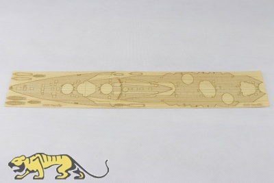 Wooden Deck for 1/350 SMS Seydlitz - Hobby Boss 86510