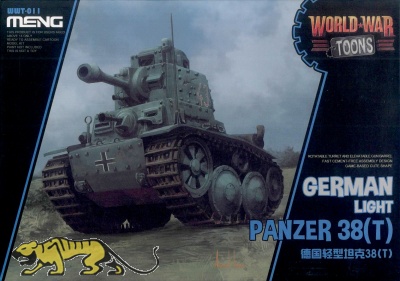 Panzer 38(t) - German Light Tank - World War Toons - 1:Egg