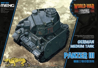 Panzer III - German Medium Tank - World War Toons
