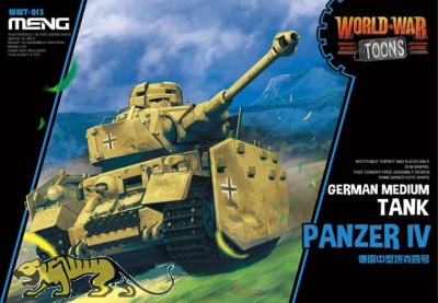 Panzer IV - German Medium Tank - World War Toons - 1/Egg